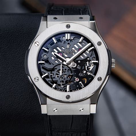 hublot classic fusion watchbox|Hublot classic fusion ultra thin.